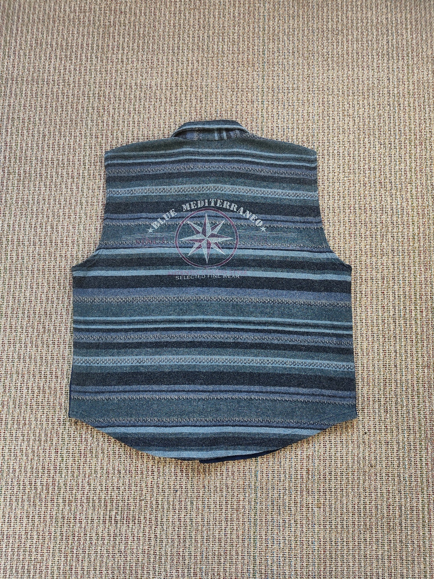 90S ITALIAN FLEECE VEST (L)