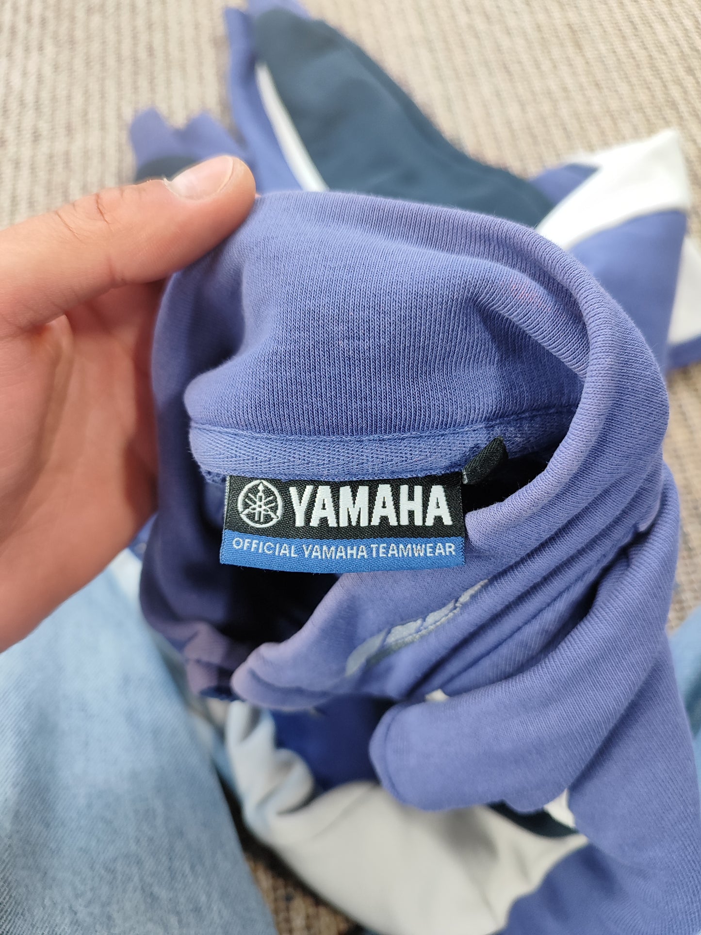 Y2K YAMAHA ZIP SWEATSHIRT (WOMEN'S M)