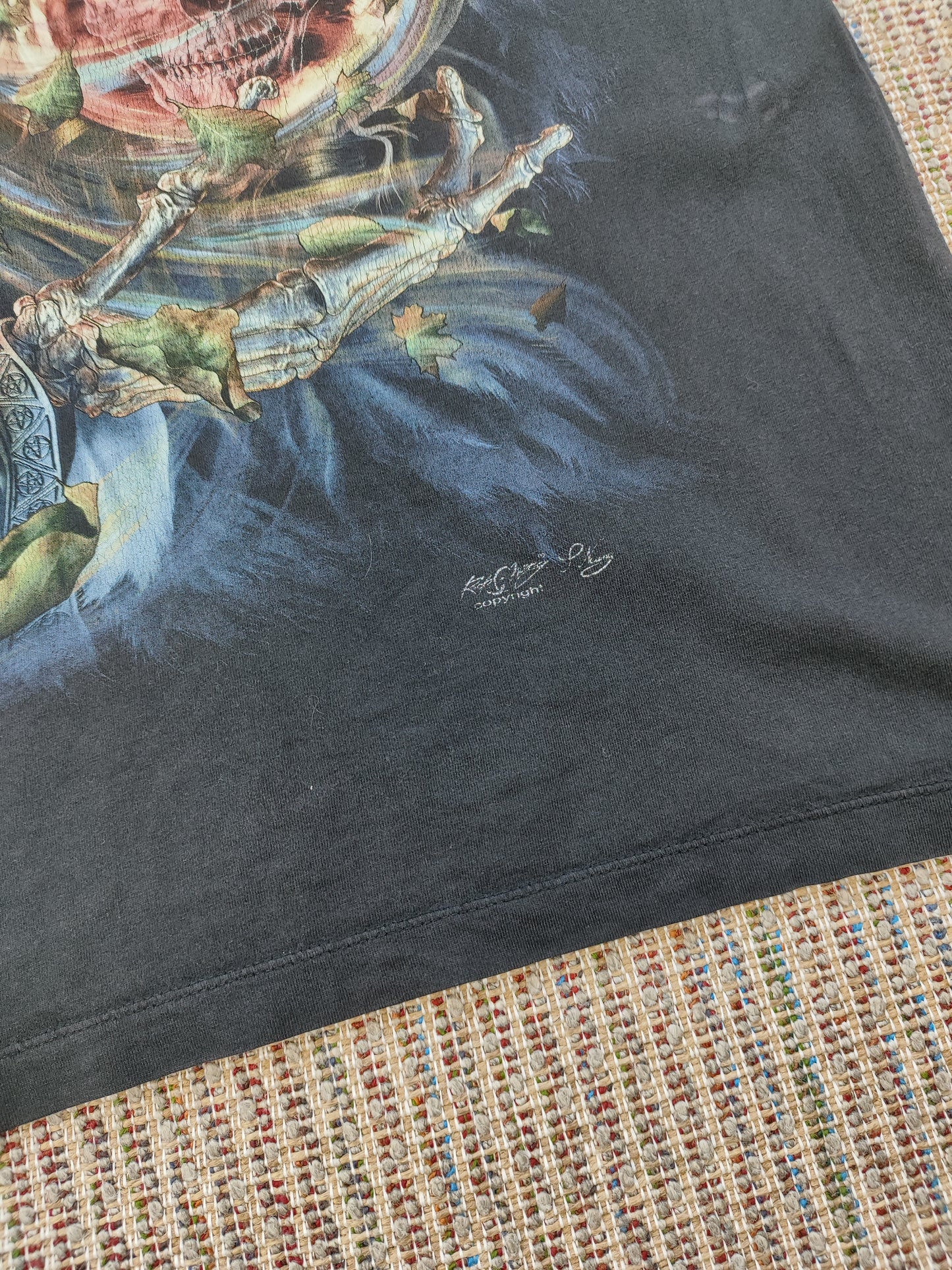 90S GRUNGE GRAPHIC T-SHIRT (L)