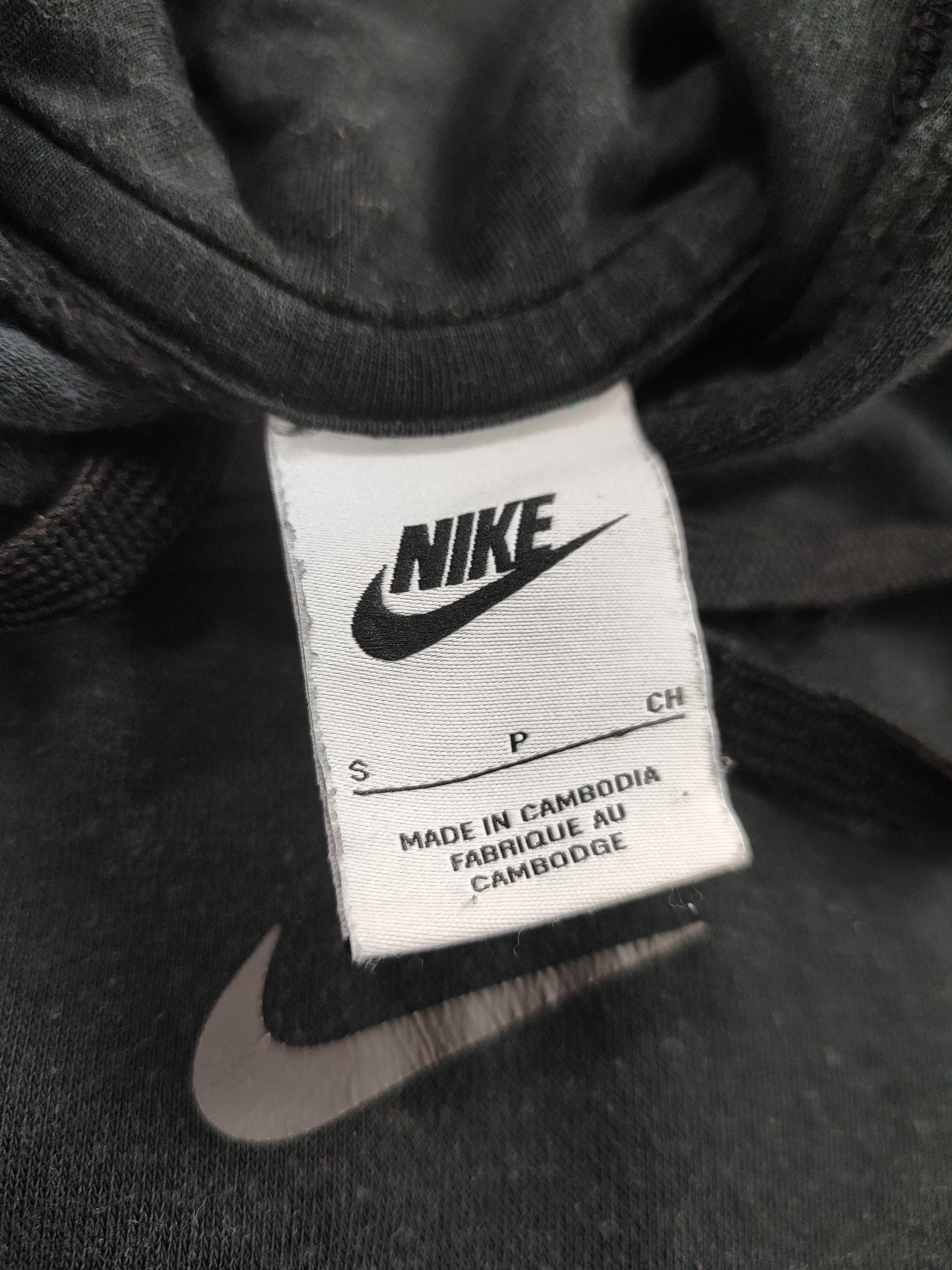 NIKE CENTRE SWOOSH SPELLOUT HOODIE (M)