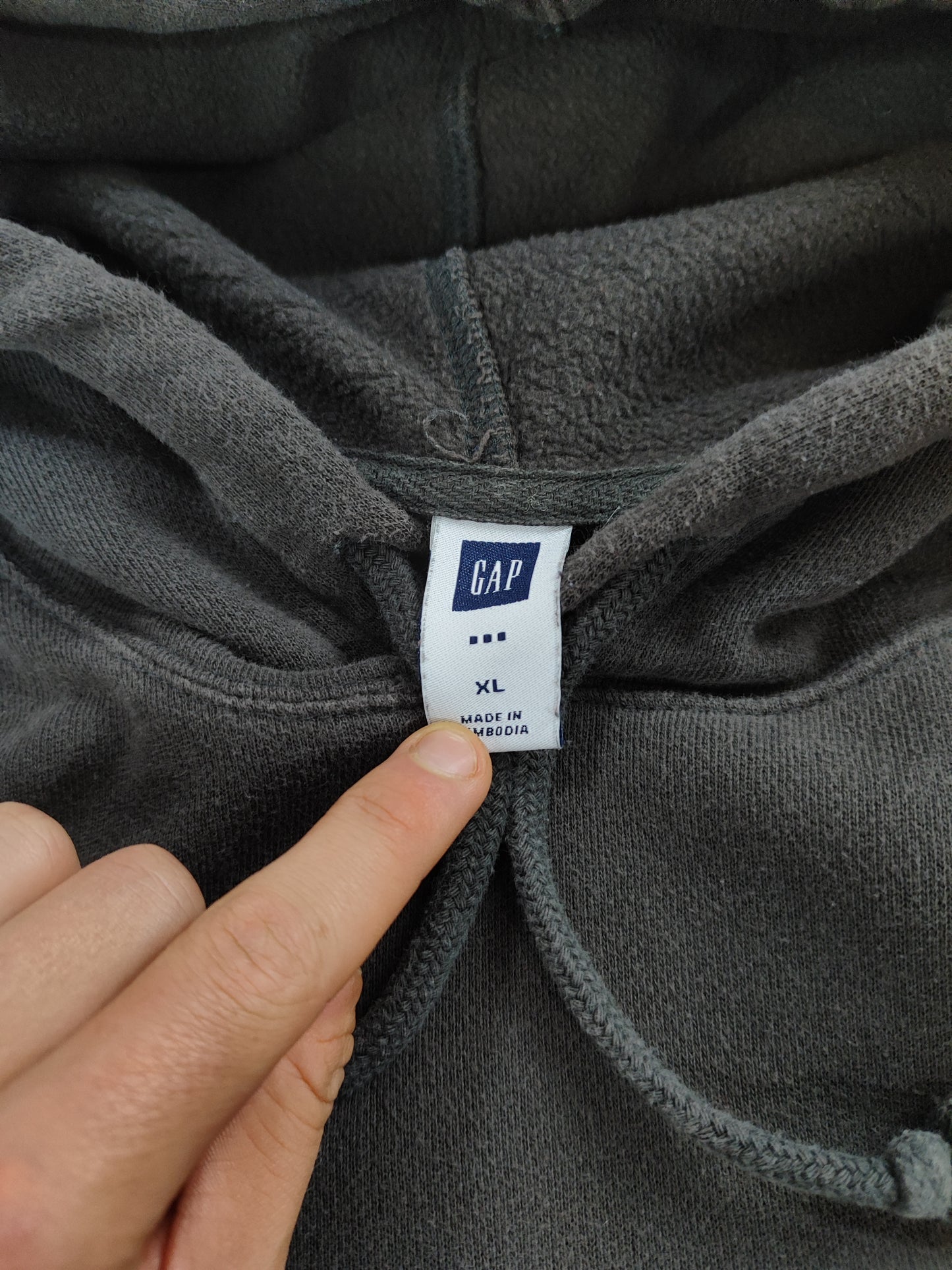 Y2K GAP HOODIE (XL)