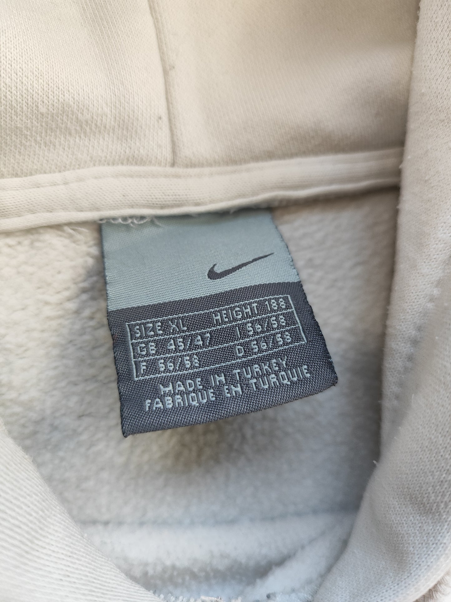 Y2K NIKE SPELLOUT HOODIE (XL)