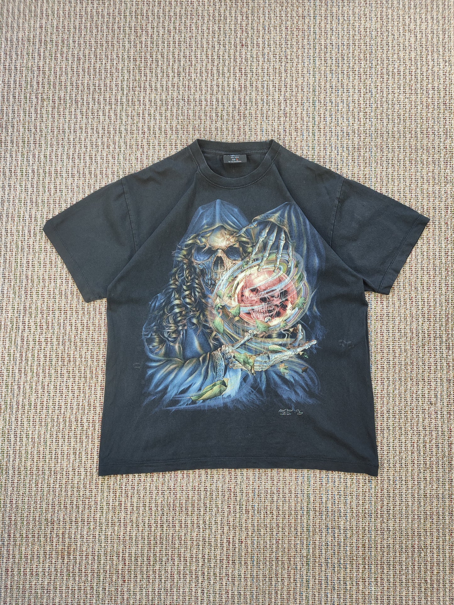 90S GRUNGE GRAPHIC T-SHIRT (L)
