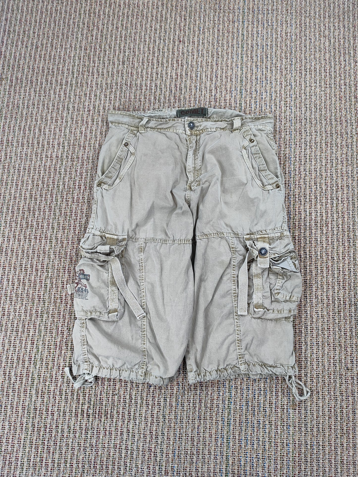 Y2K RELAXED CARGO SHORTS (W32)