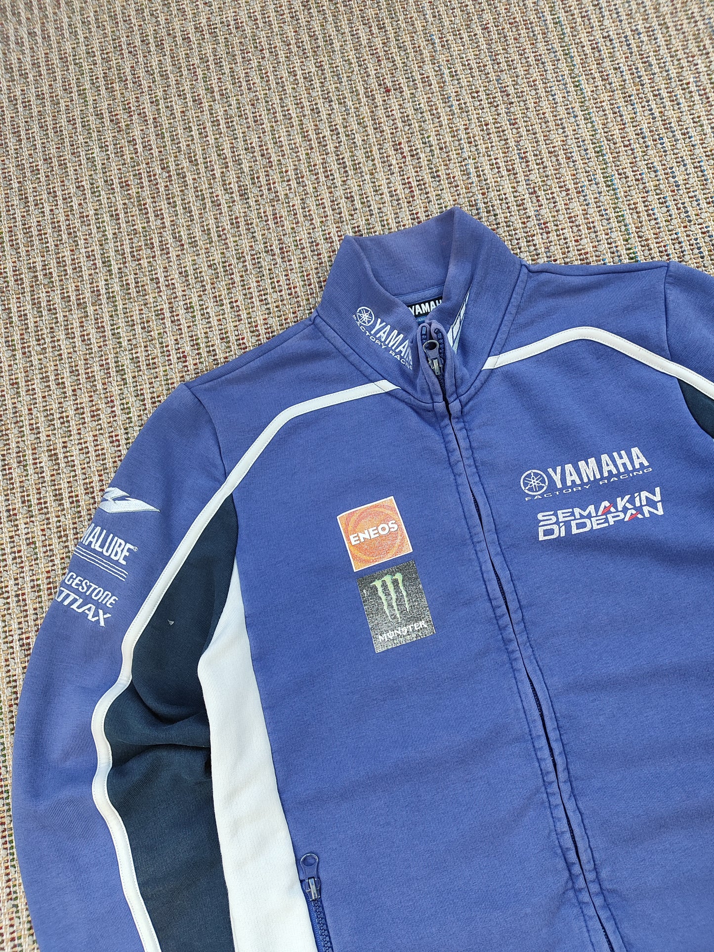 Y2K YAMAHA ZIP SWEATSHIRT (WOMEN'S M)