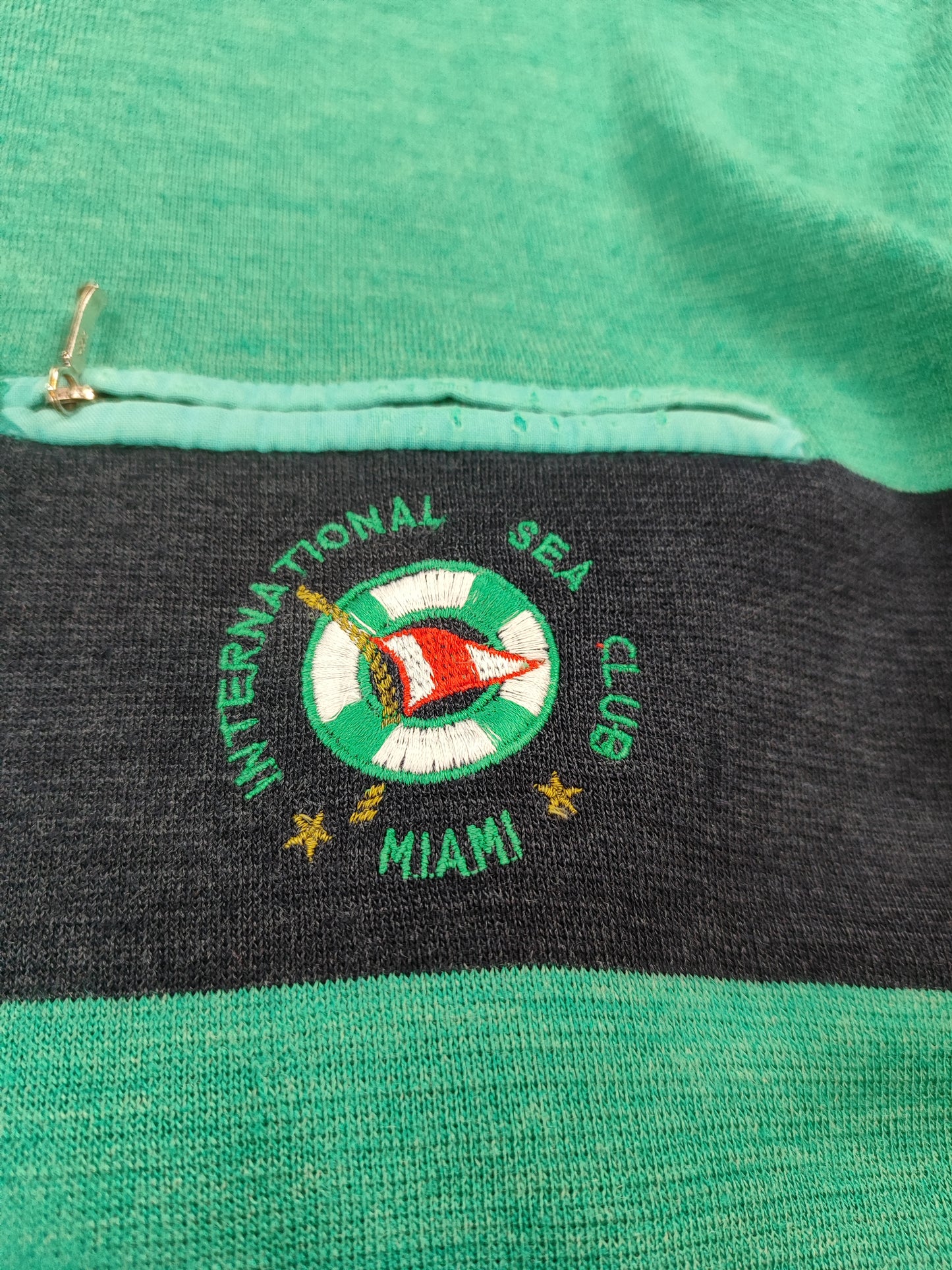 90S SEA CLUB KNIT JUMPER (M)