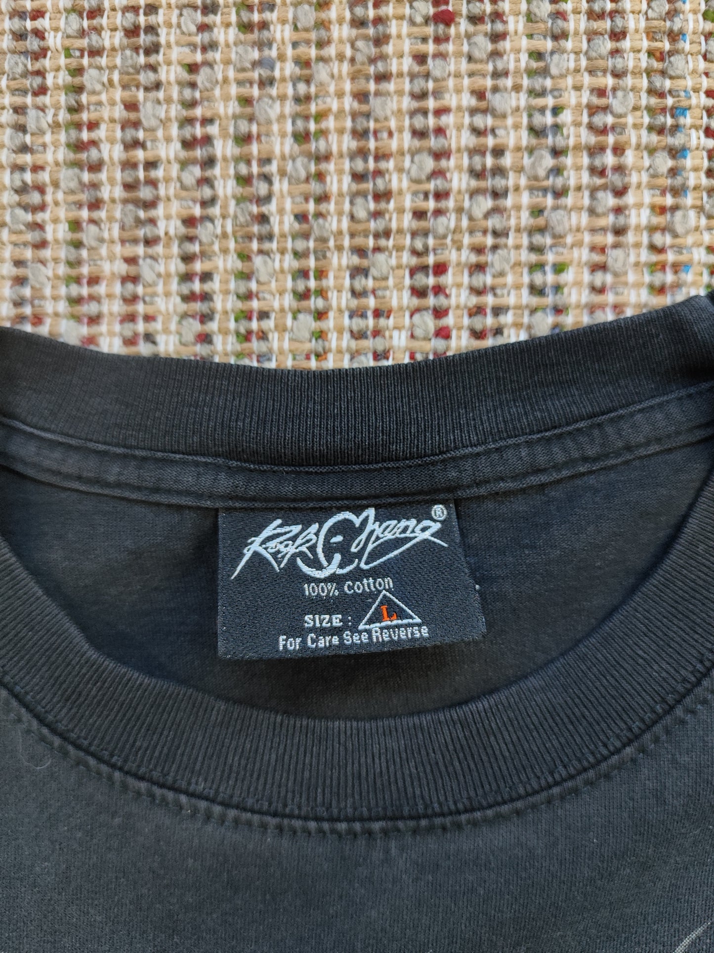 90S AFFLICTION STYLE GRUNGE TEE (L)