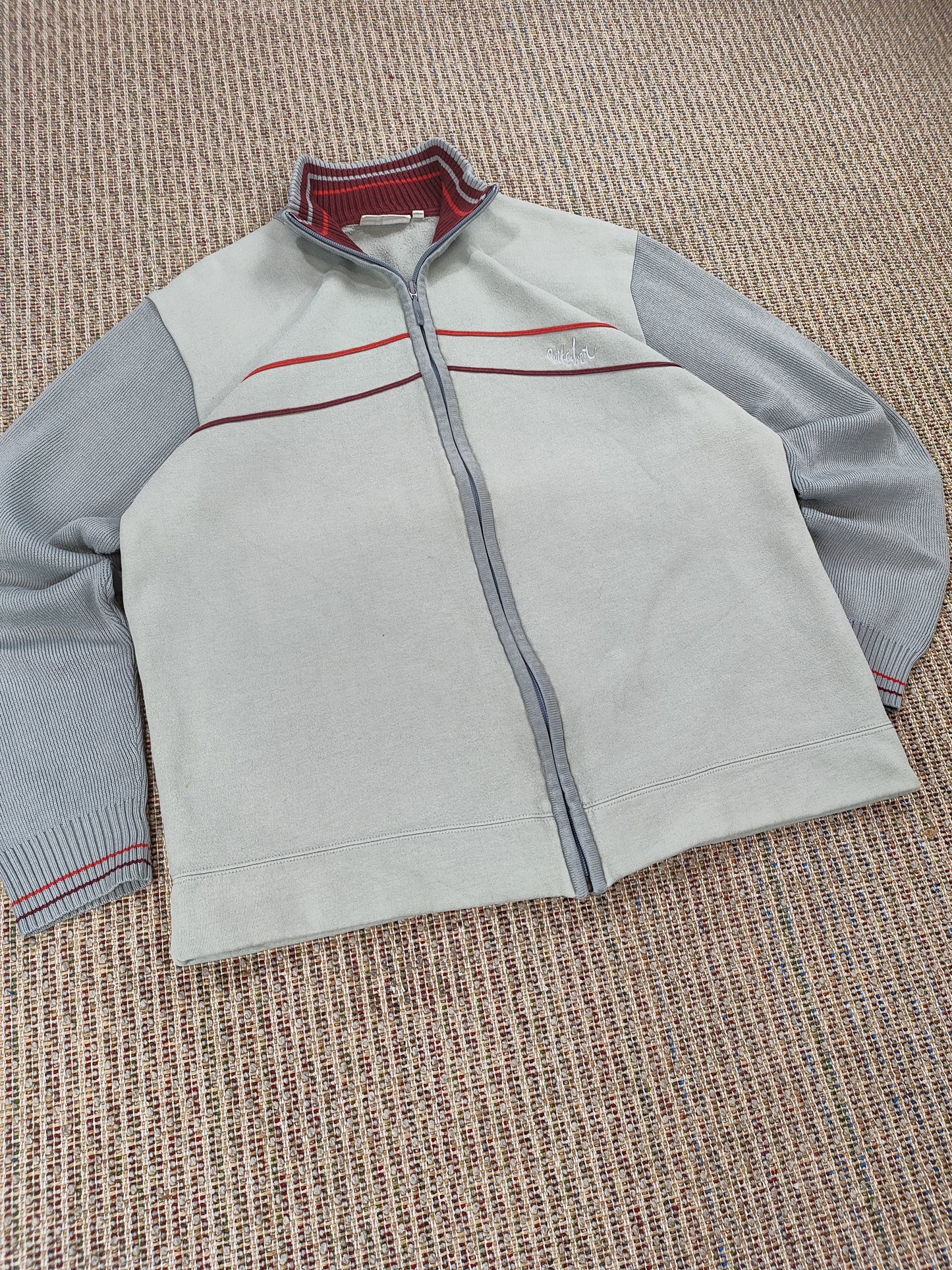Y2K QUIKSILVER ZIP SWEATSHIRT (L)