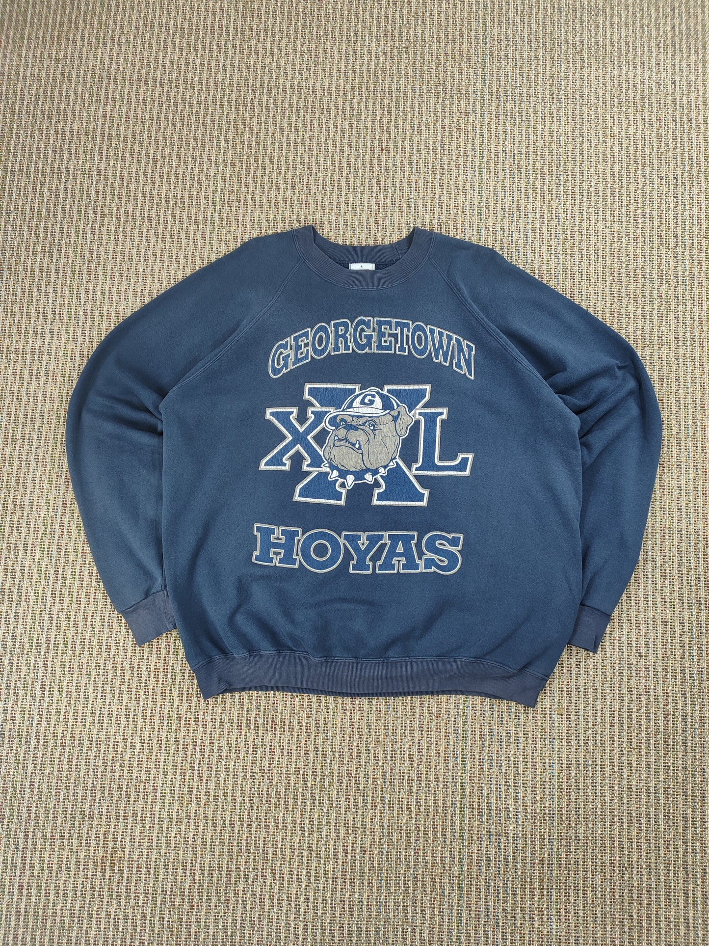 90S GEORGETOWN HOYAS SWEATSHIRT (L)