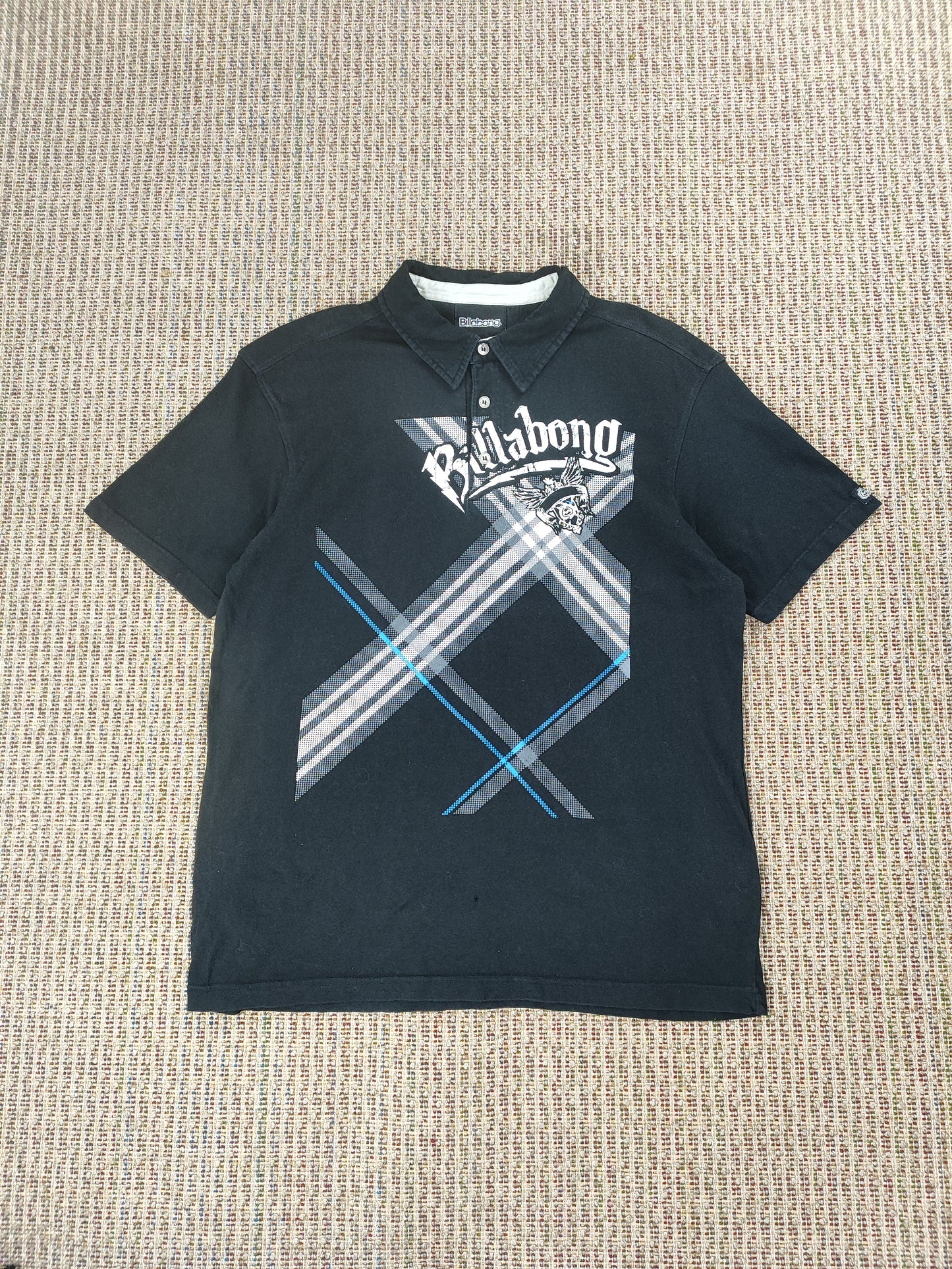 Y2K BILLABONG POLO SHIRT (M)