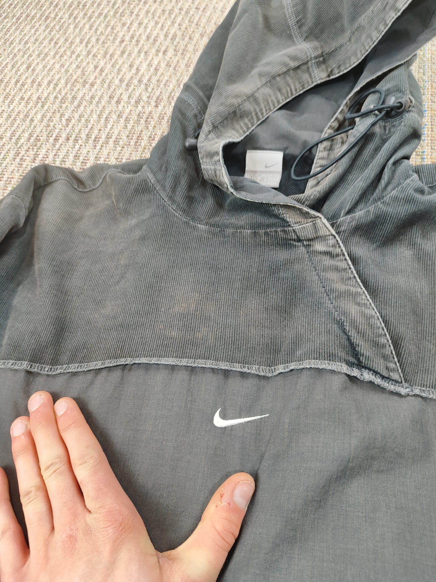 RARE Y2K NIKE UPTEMPO DRILL JACKET (M)