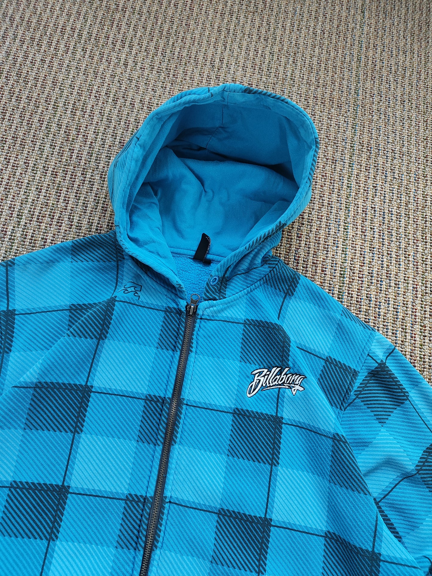 Y2K BILLABONG ZIP HOODIE (L)