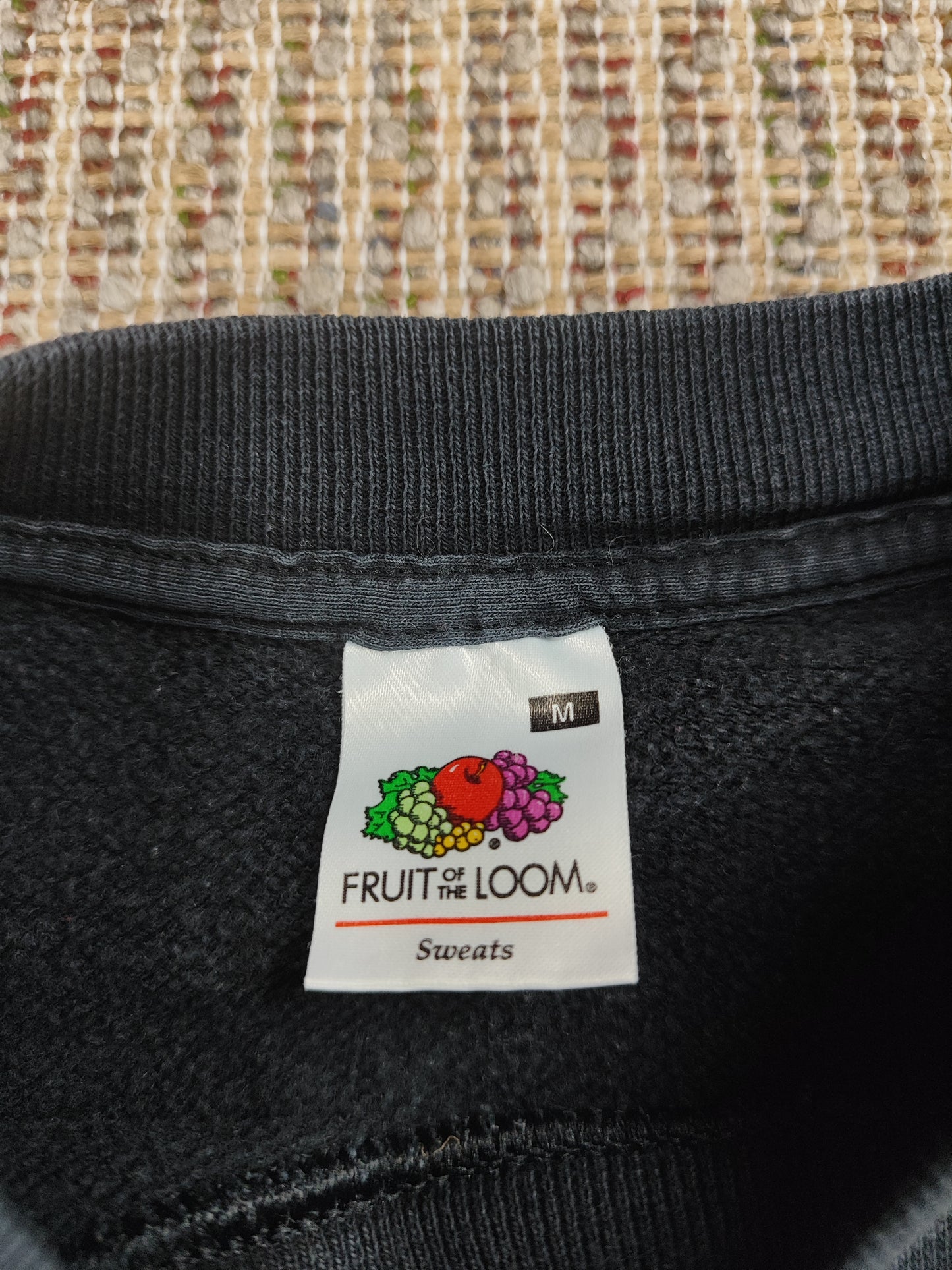 VINTAGE GRAPHIC 'S CREW' SWEATSHIRT (M)