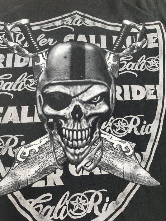 90S CALI RIDER SKULL TEE (M)