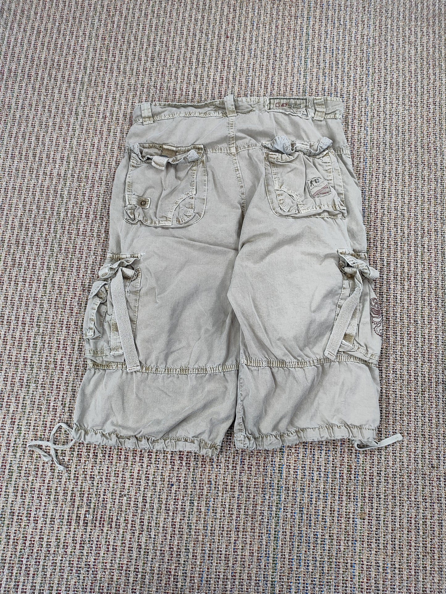 Y2K RELAXED CARGO SHORTS (W32)