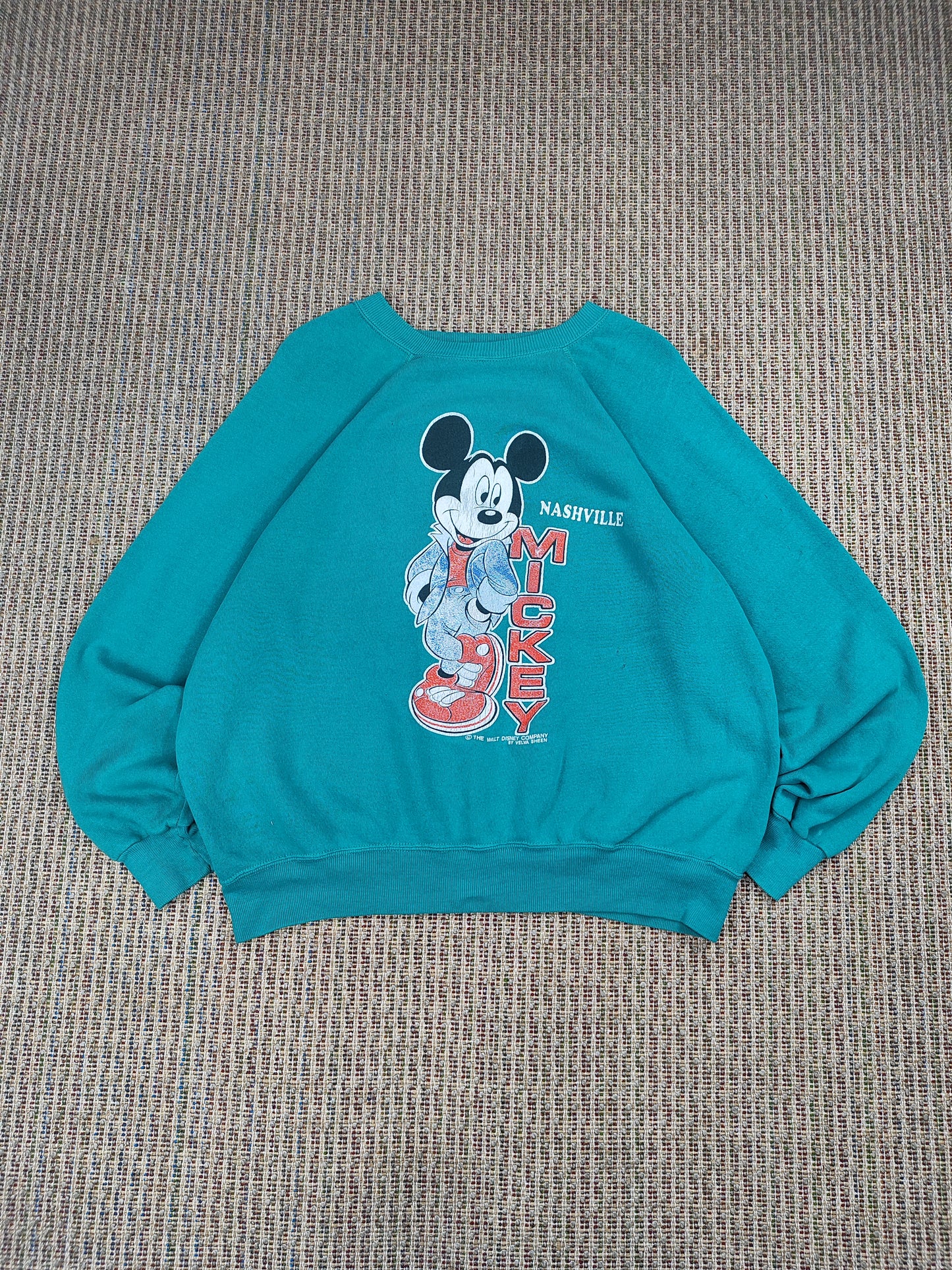 VINTAGE MICKEY DISNEY SWEATSHIRT (L)