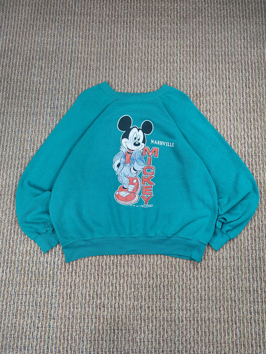 VINTAGE MICKEY DISNEY SWEATSHIRT (L)