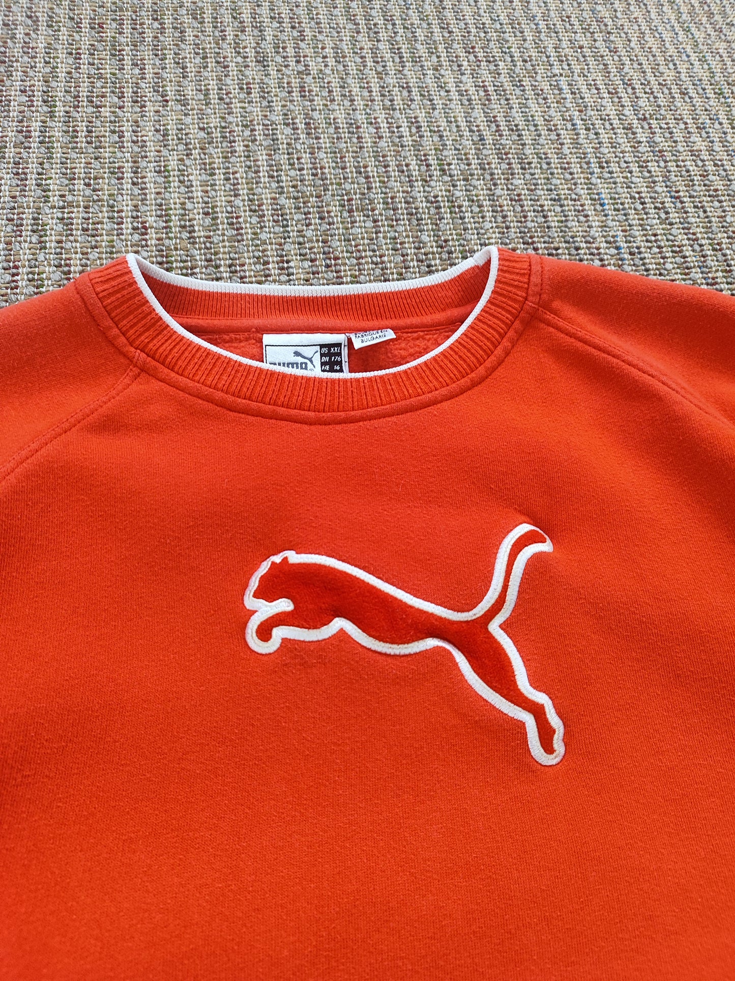 90S PUMA EMBROIDERED SWEATSHIRT (S)