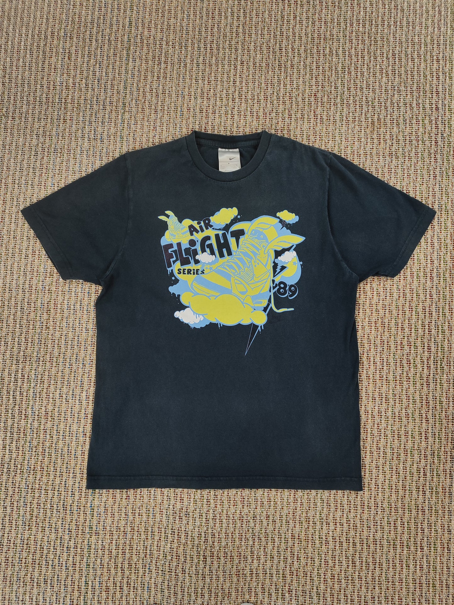 Y2K NIKE AIR GRAPHIC T-SHIRT (M)