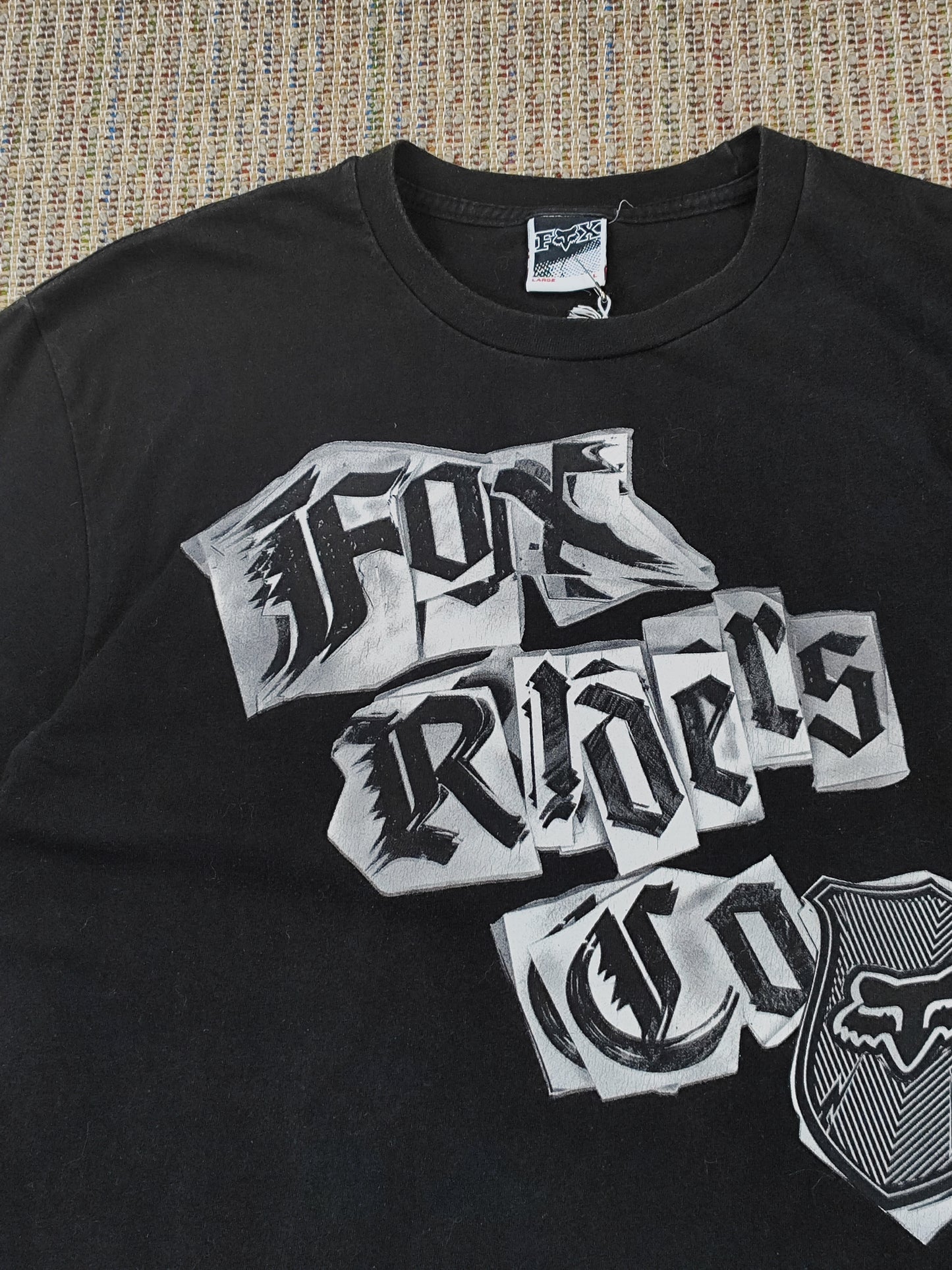 Y2K FOX RIDER'S CO T-SHIRT (L)