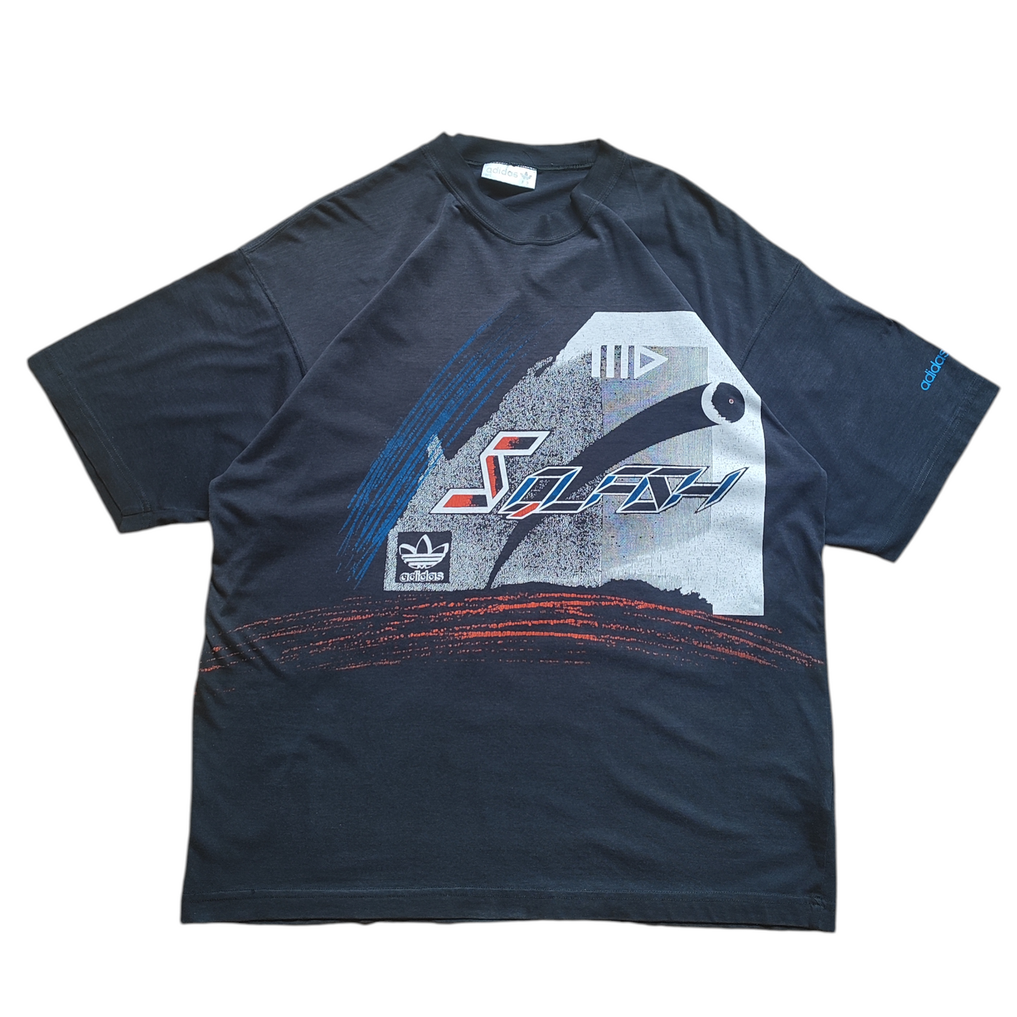 90S ADIDAS GRAPHIC TEE (L)