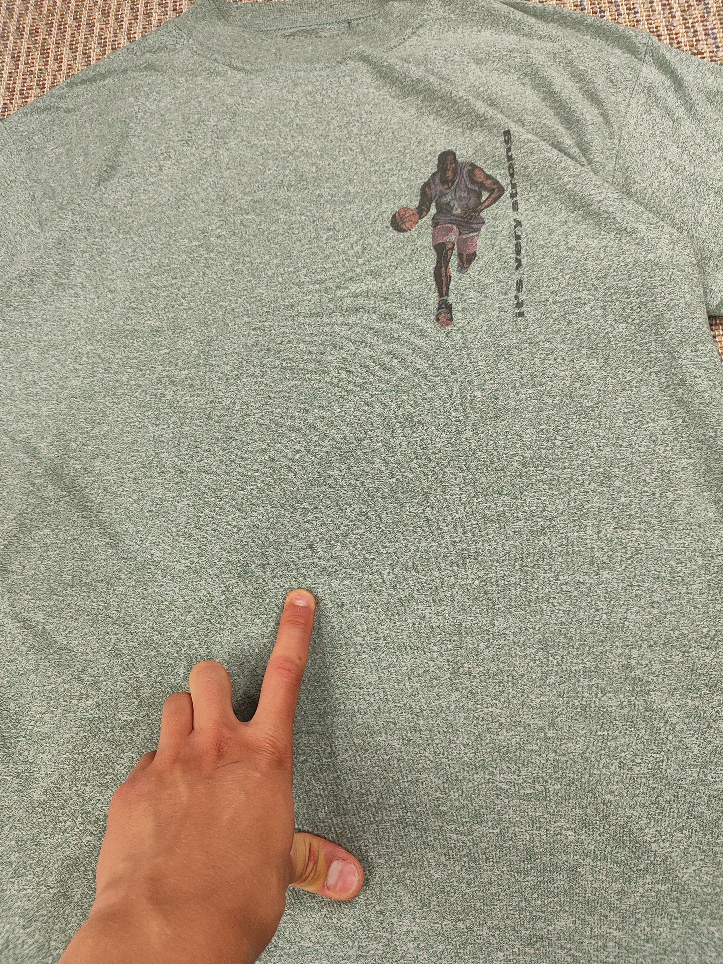 90S BASKETBALL PLAYER TEE (M)