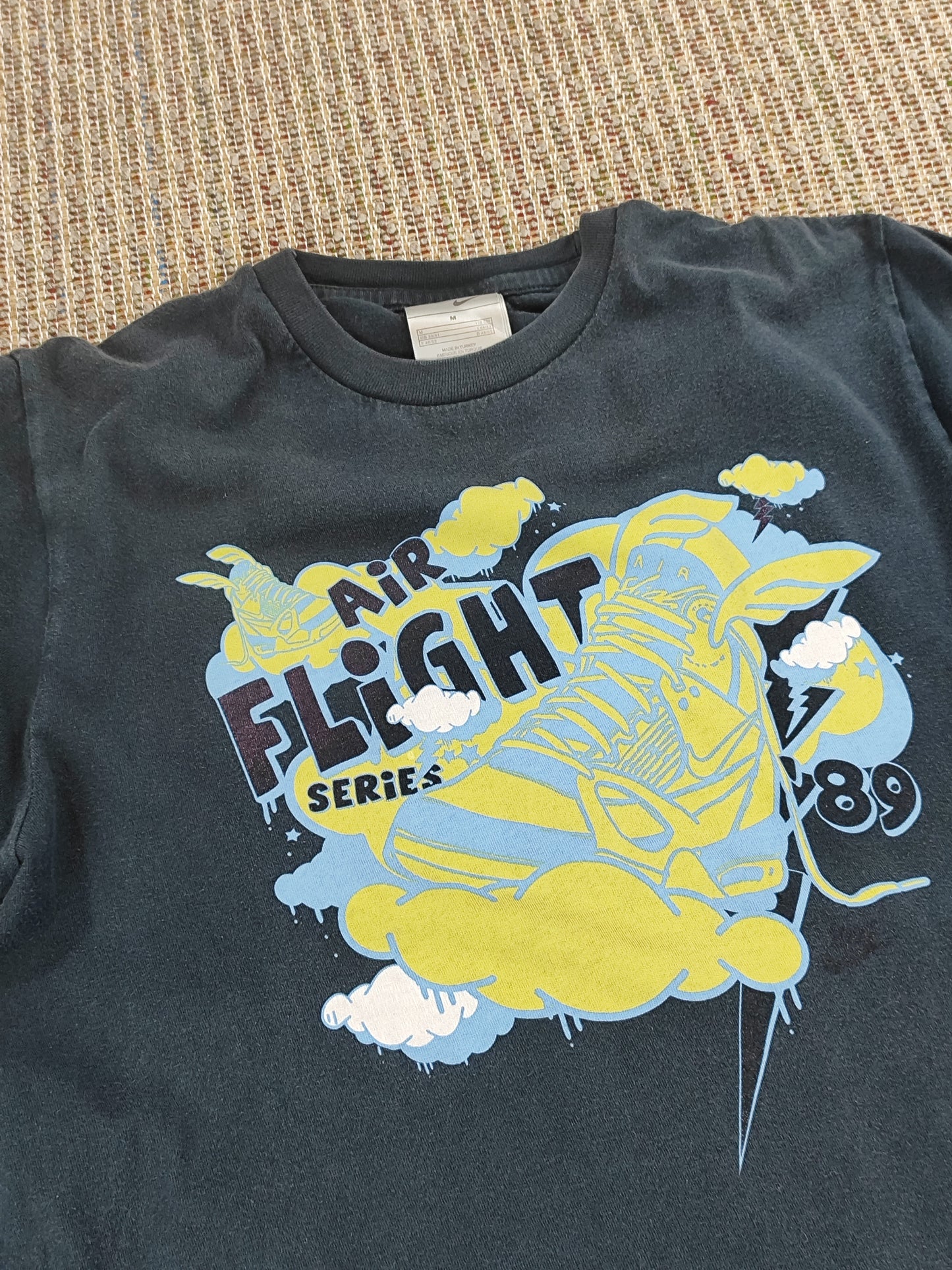 Y2K NIKE AIR GRAPHIC T-SHIRT (M)