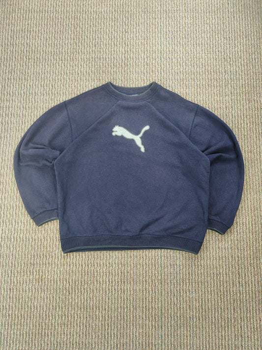 90S EMBROIDERED PUMA SWEATSHIRT (L)