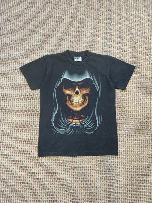 90S GRUNGE SKELETON GRAPHIC TEE (M)