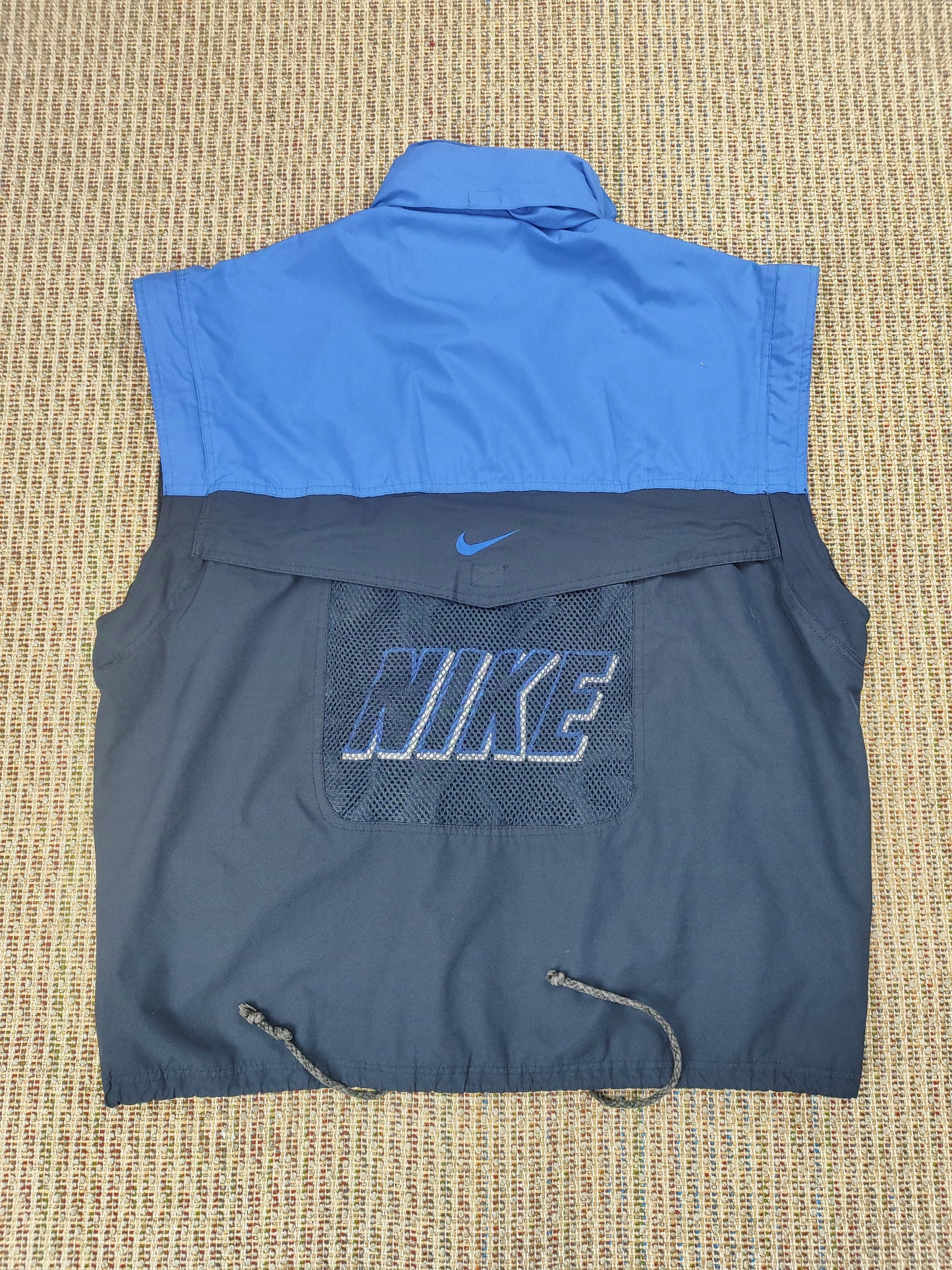 VINTAGE NIKE BOOTLEG WINDBREAKER GILET (L)