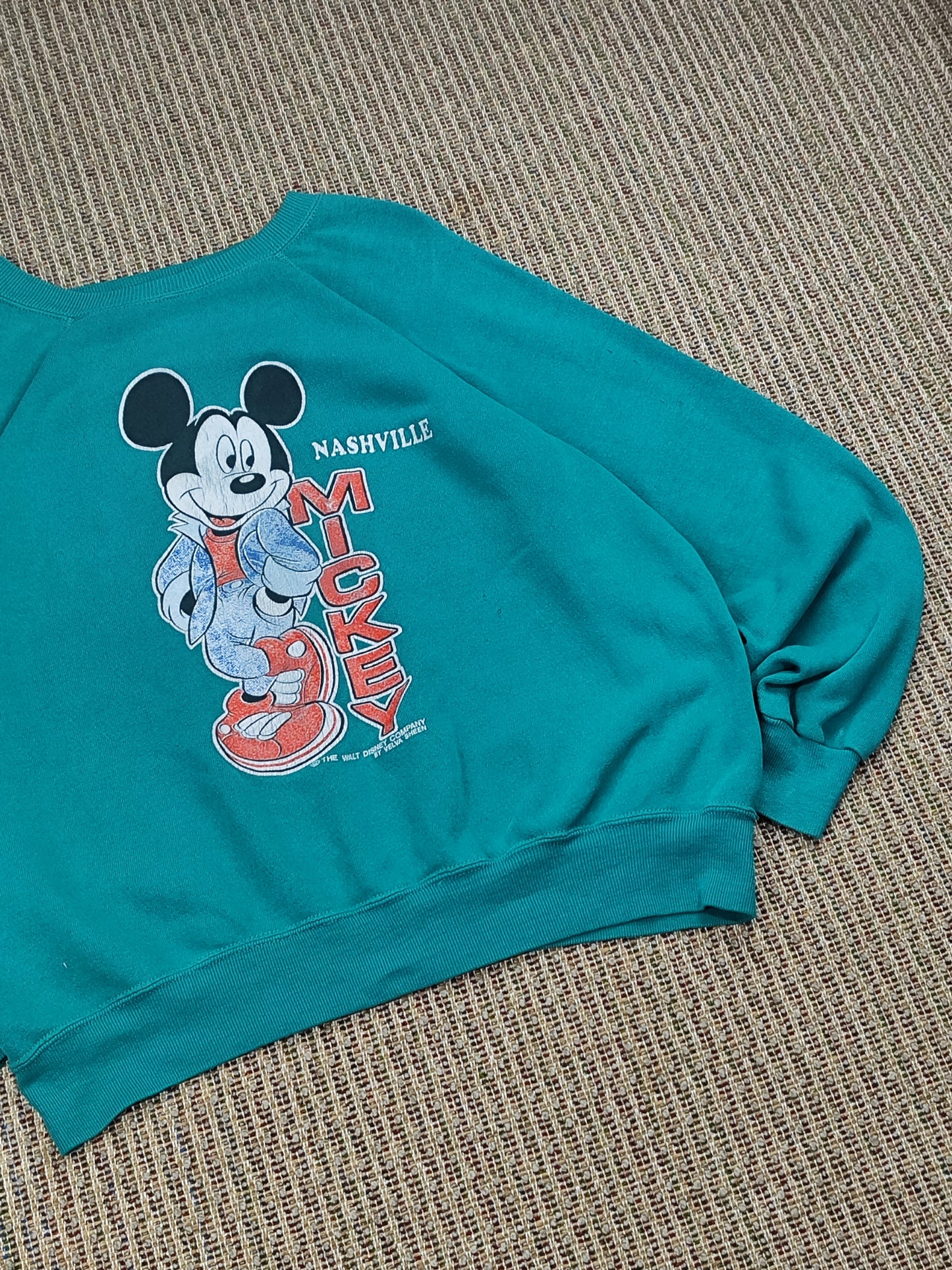 VINTAGE MICKEY DISNEY SWEATSHIRT (L)