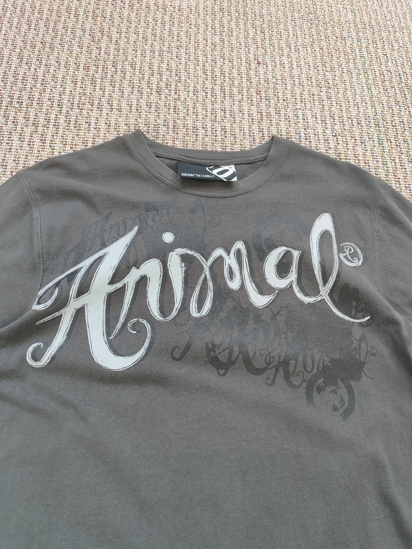 Y2K ANIMAL GRAPHIC TEE (S)