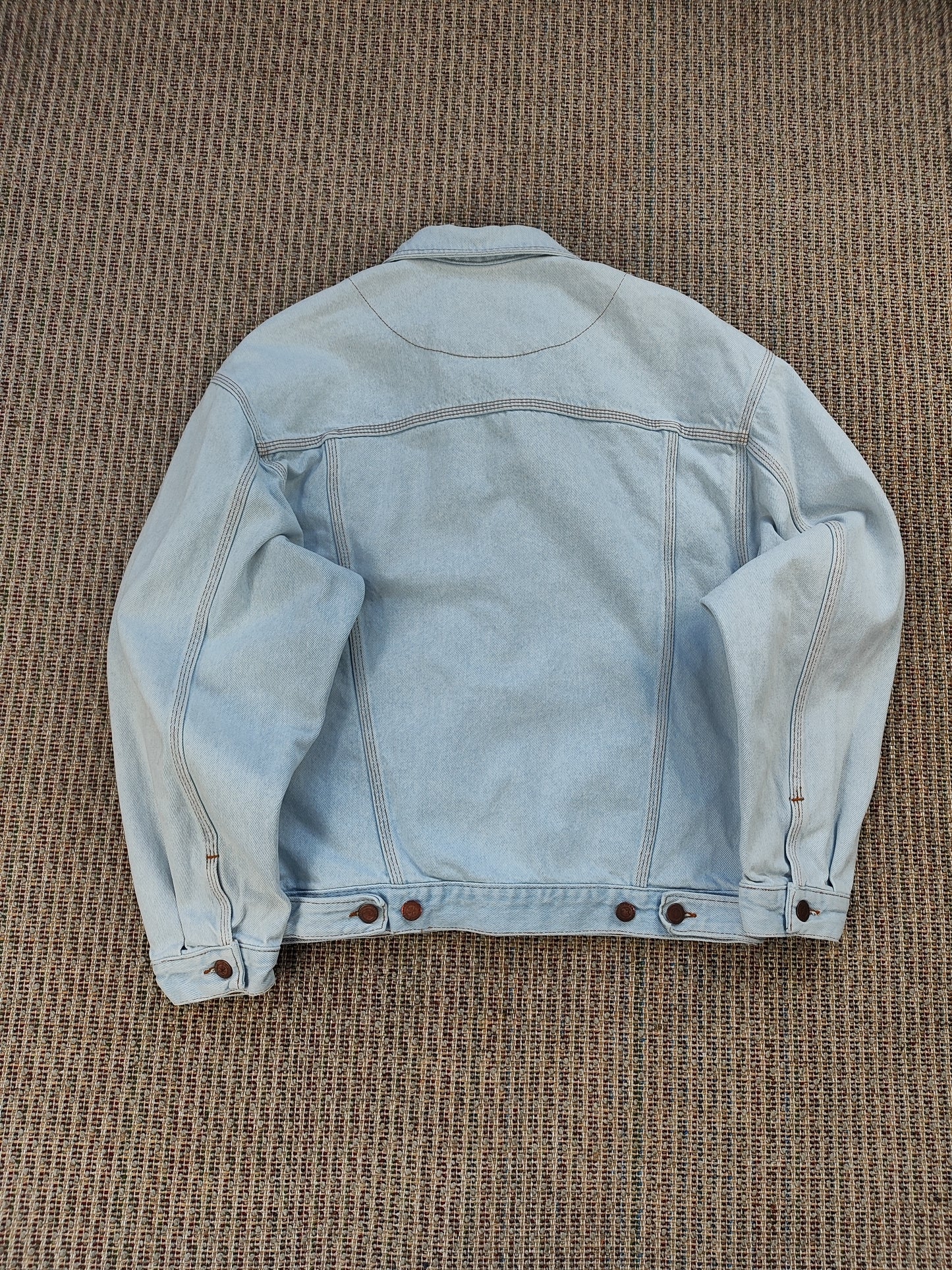 90S DENIM PATCH JACKET (M)