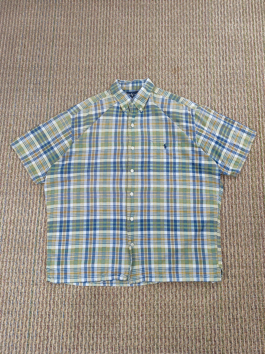 VINTAGE RALPH LAUREN CHECK SHIRT (L)