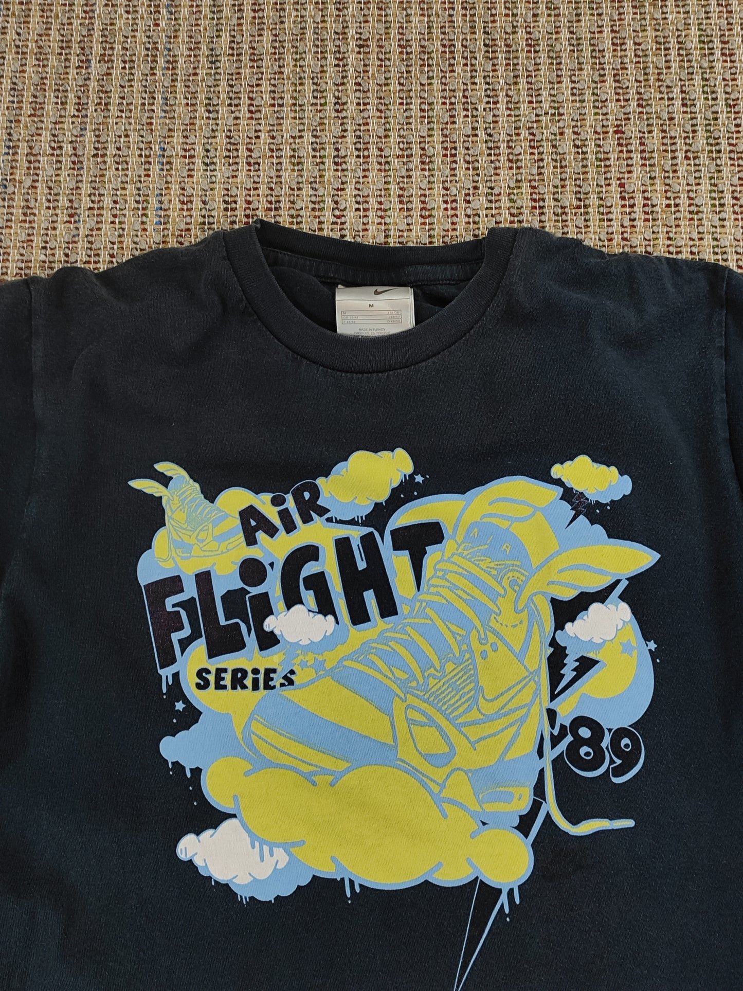 Y2K NIKE AIR GRAPHIC T-SHIRT (M)