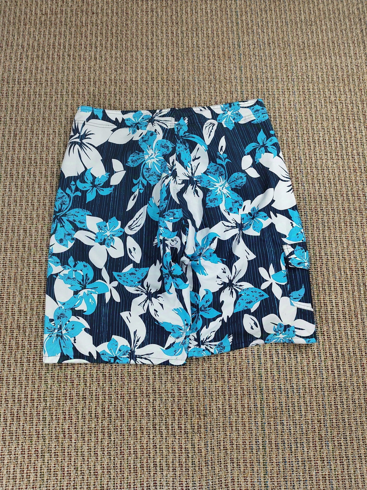 VINTAGE PACIFICA FLORAL SHORTS (M)