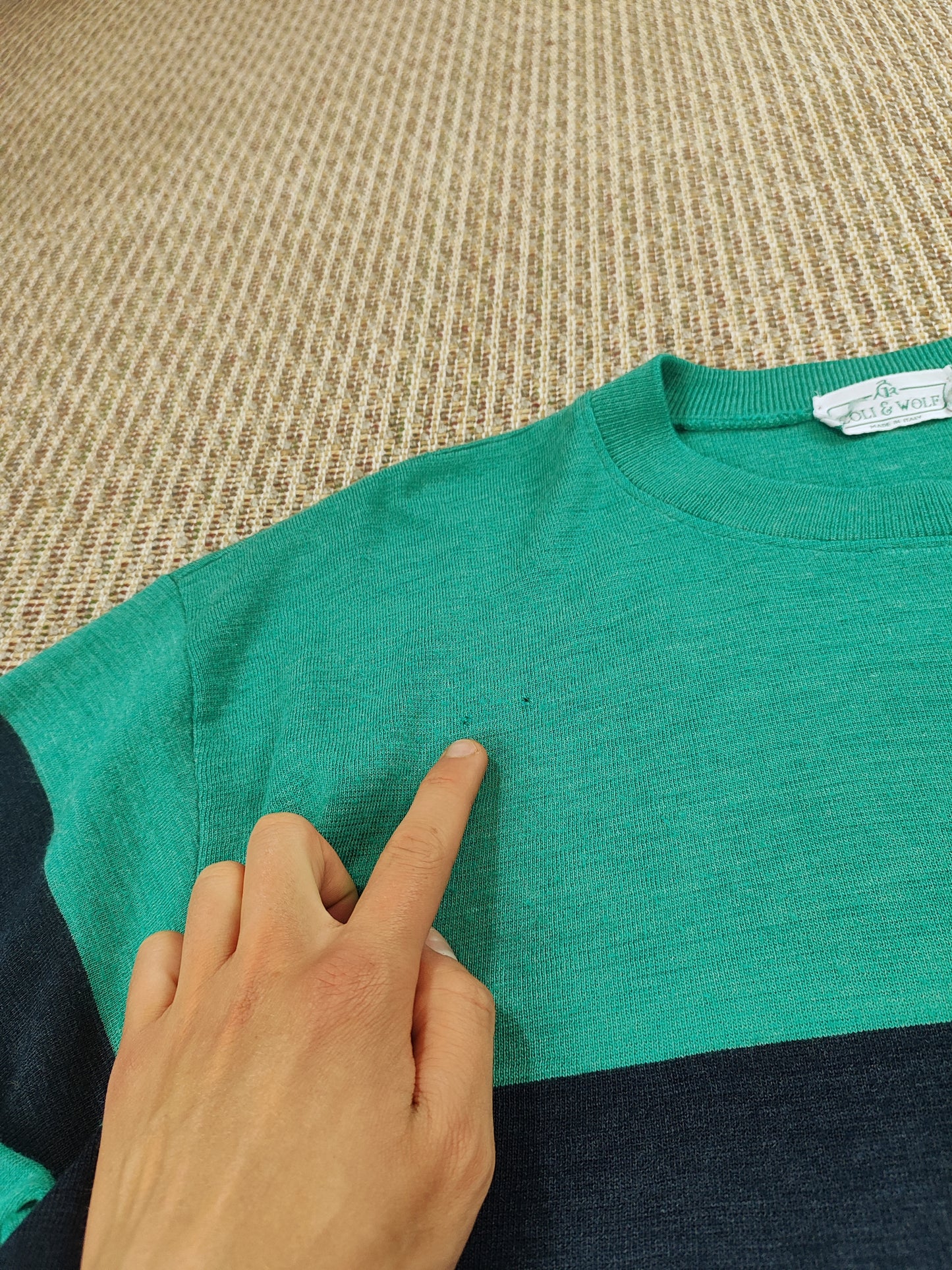 90S SEA CLUB KNIT JUMPER (M)