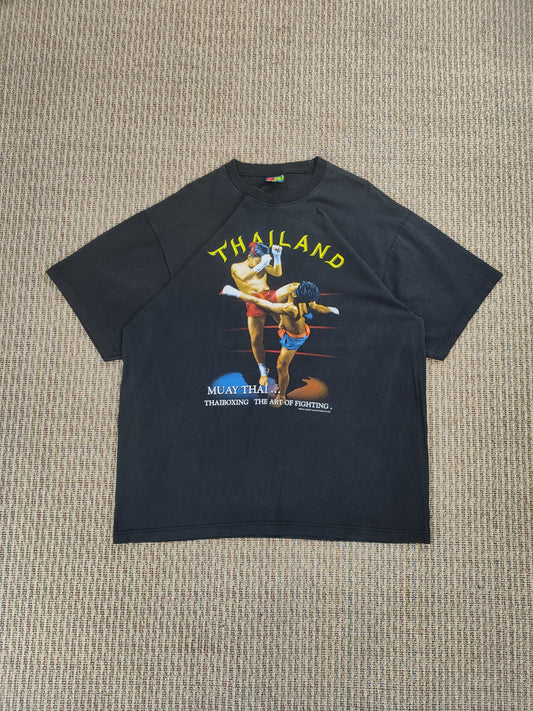 90S MUAY THAI BOXING T-SHIRT (XL)