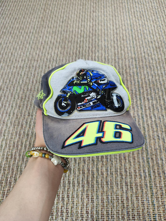 VINTAGE MOTORBIKE RACING CAP (S)