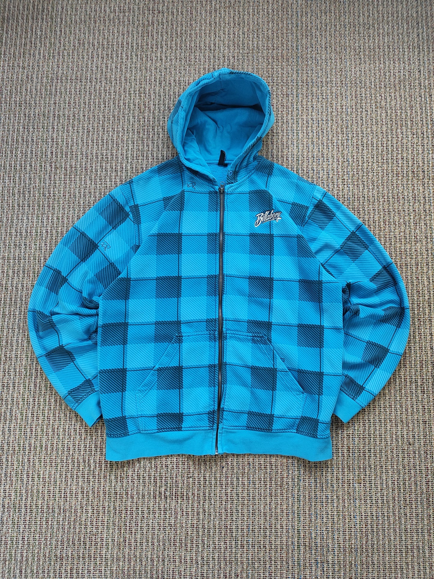 Y2K BILLABONG ZIP HOODIE (L)