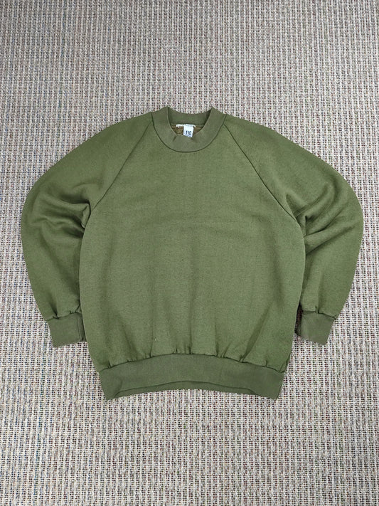 VINTAGE 80S BLANK HEAVYWEIGHT SWEATSHIRT (S)