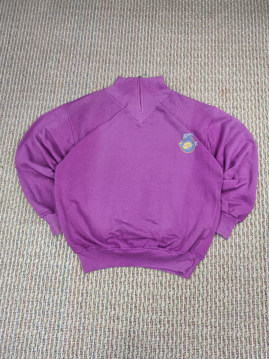 VINTAGE 80S NIKE COLLARED SWEATSHIRT (M)