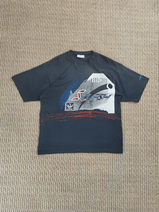 80S/90S ADIDAS GRAPHIC TEE (L)
