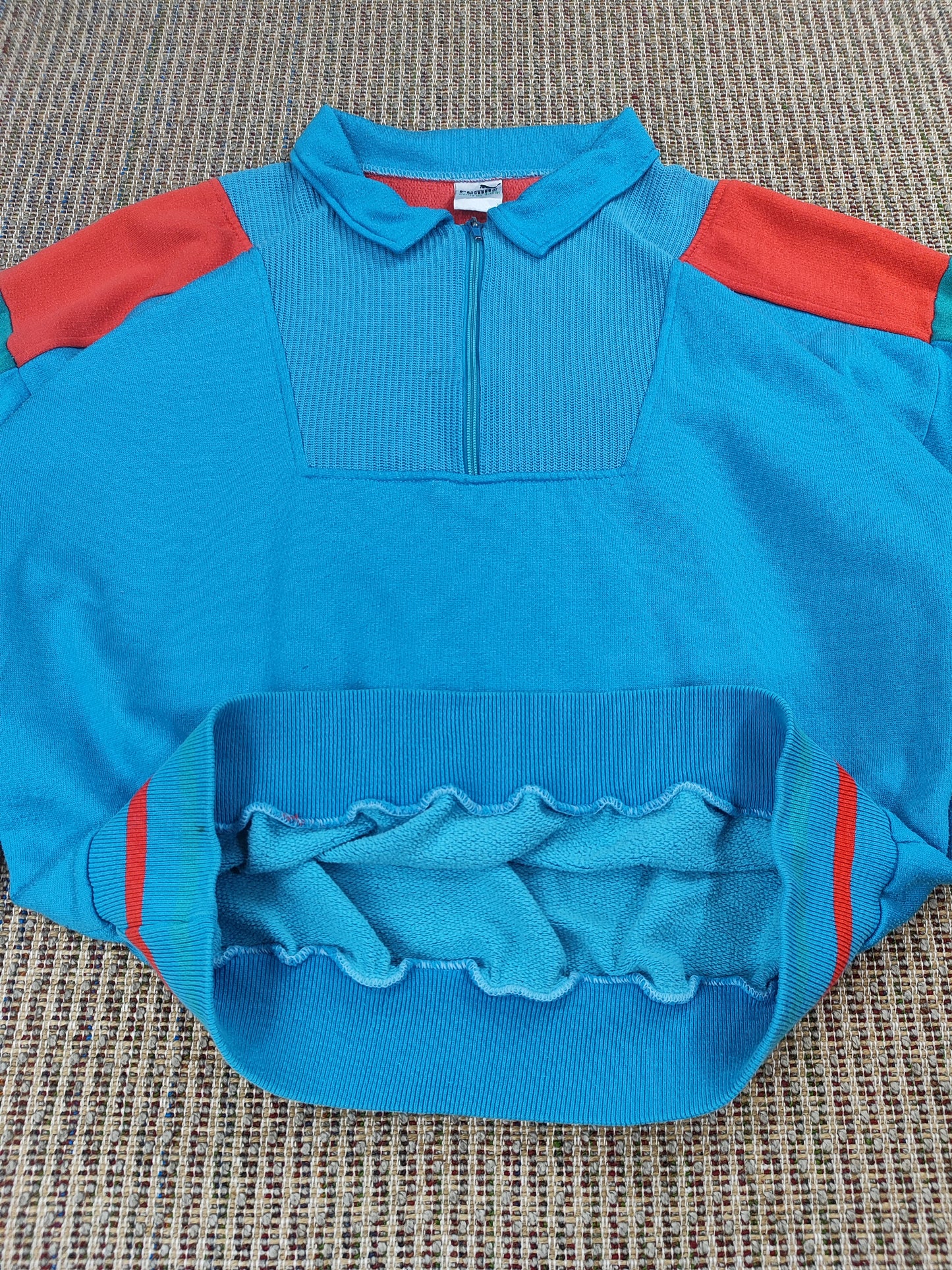 VINTAGE PUMA COLLARED SWEATSHIRT (L)