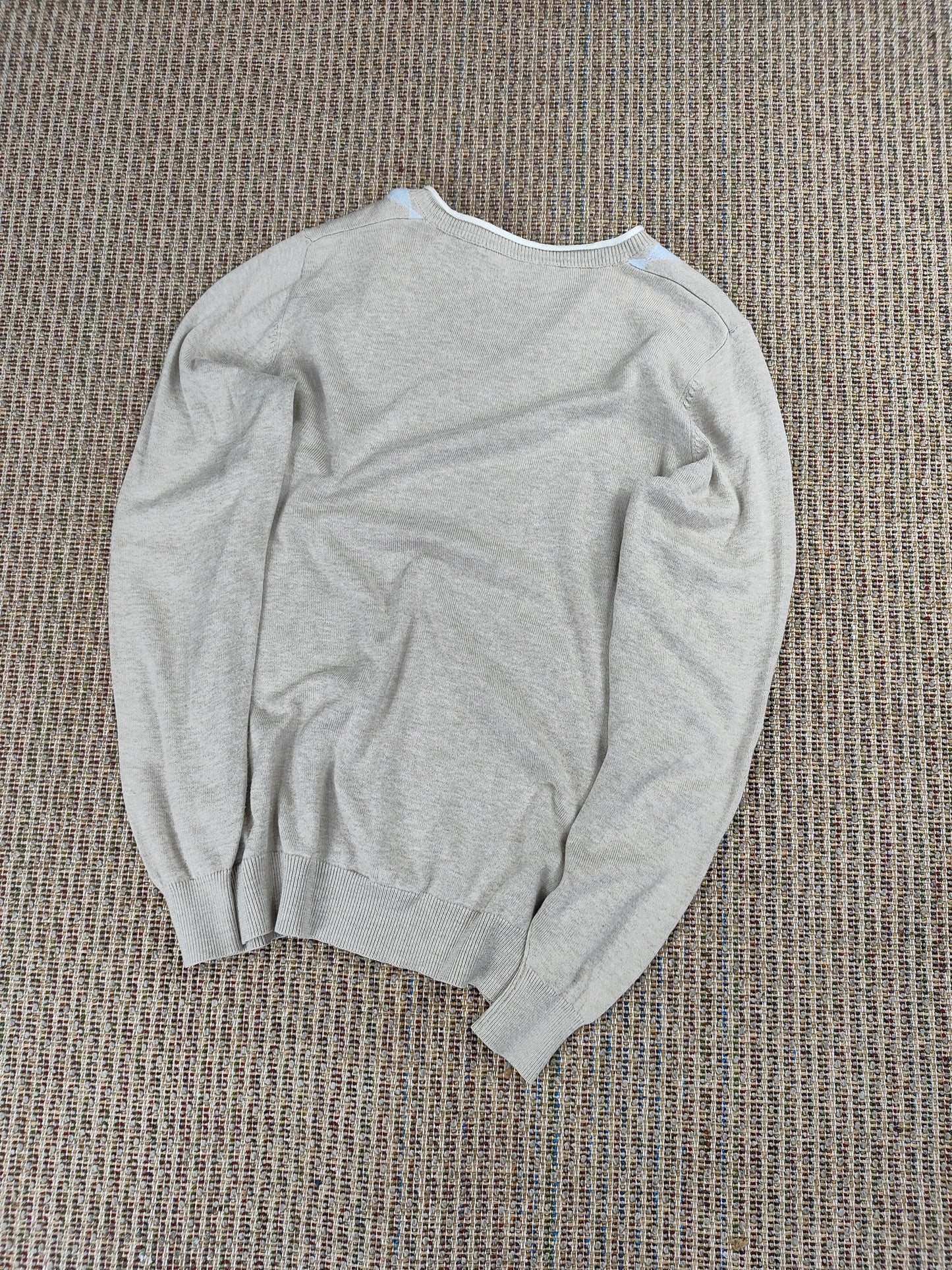 VINTAGE GRANDAD KNIT JUMPER (UK12)