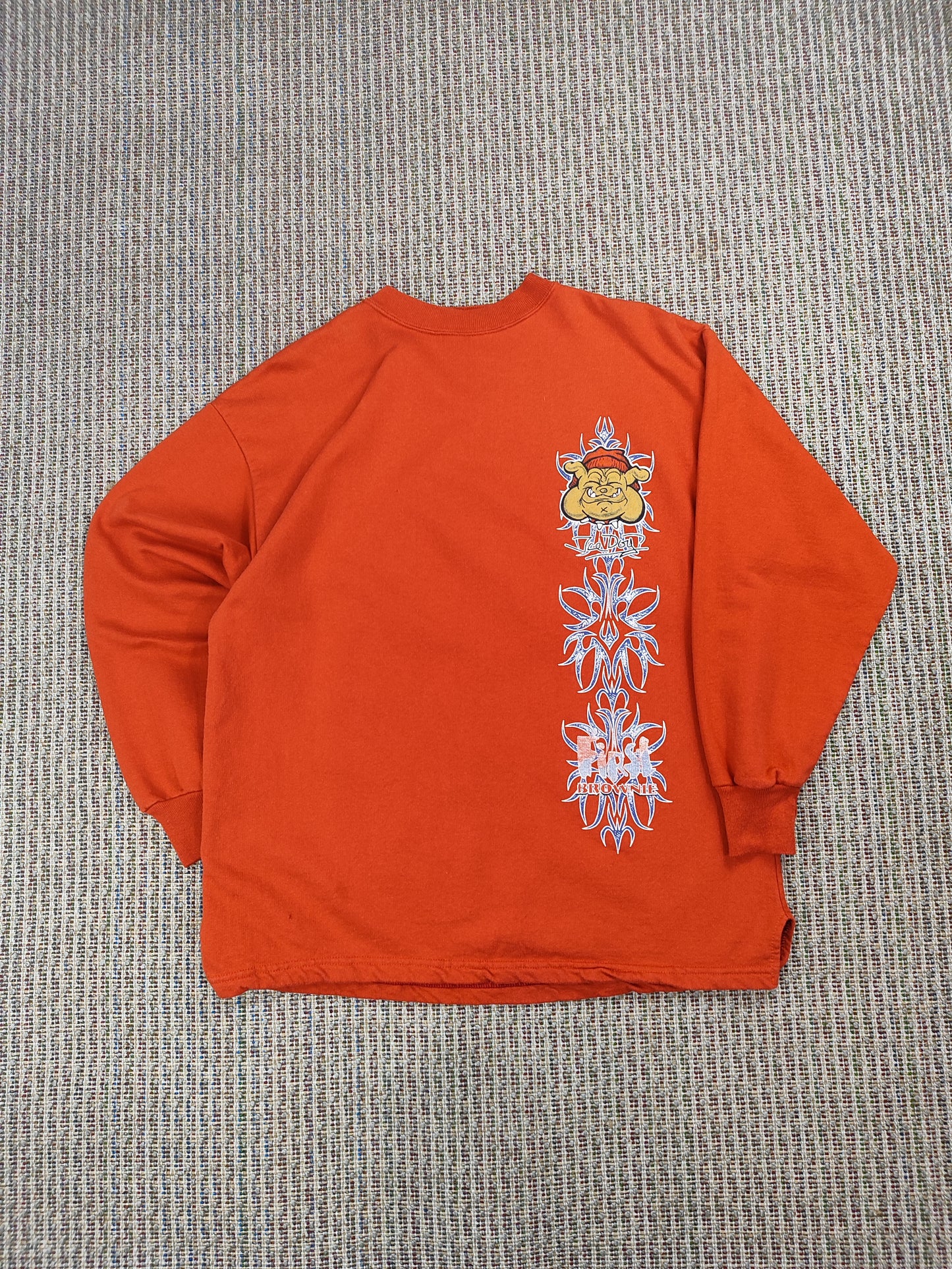 VINTAGE BROWNIES TRIBAL Y2K SWEATSHIRT (M)