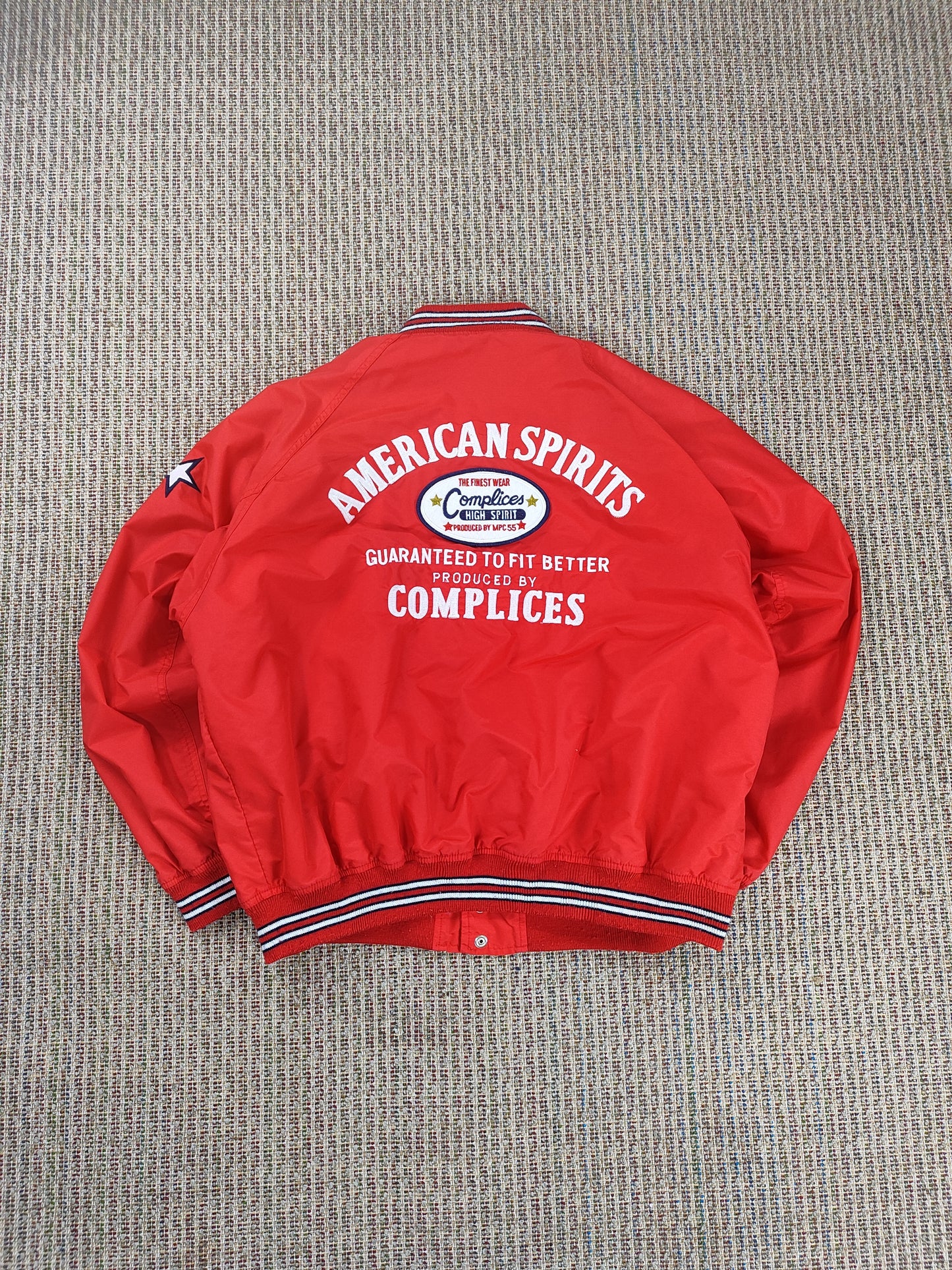 80S AMERICAN VARSITY JACKET (L)