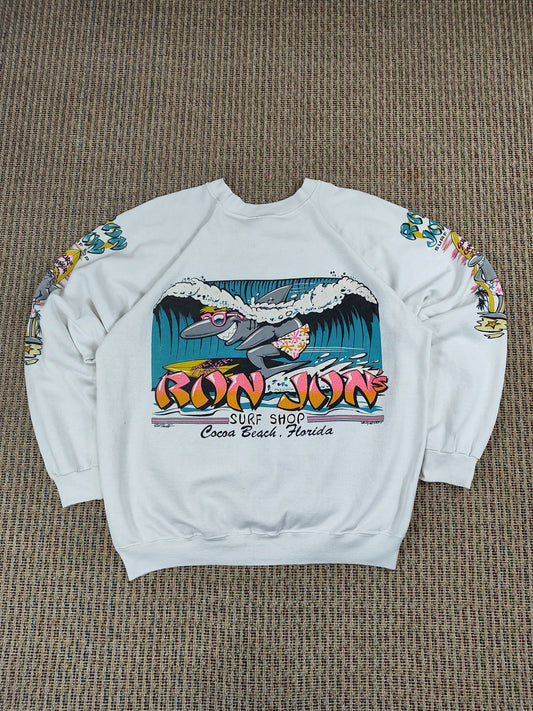 VINTAGE SURF SWEATSHIRT (M)