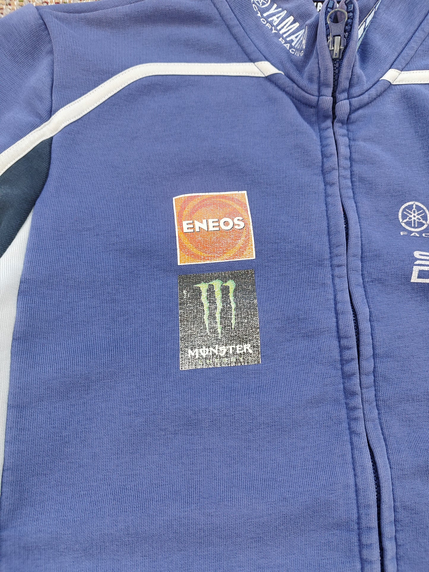 Y2K YAMAHA ZIP SWEATSHIRT (WOMEN'S M)