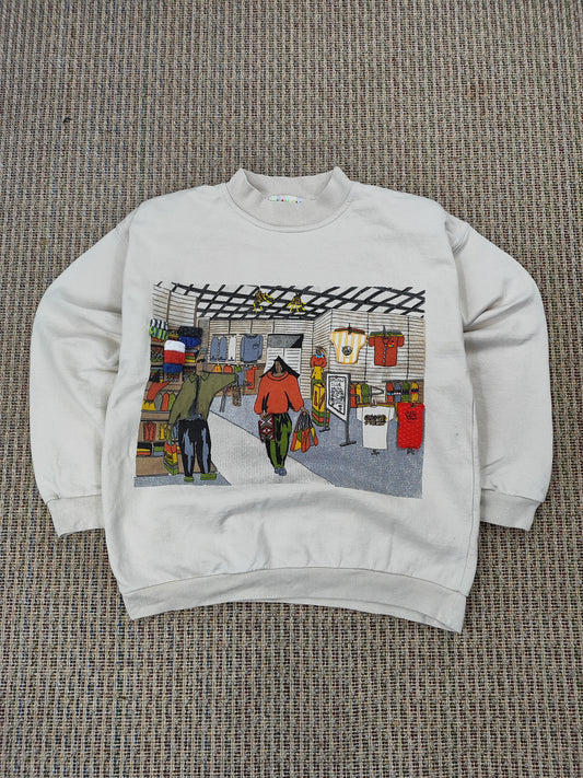 VINTAGE GRAPHIC SWEATSHIRT (WOMEN'S M)